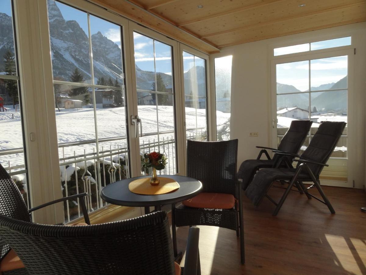 Appartements Loisachpromenade Ehrwald Buitenkant foto