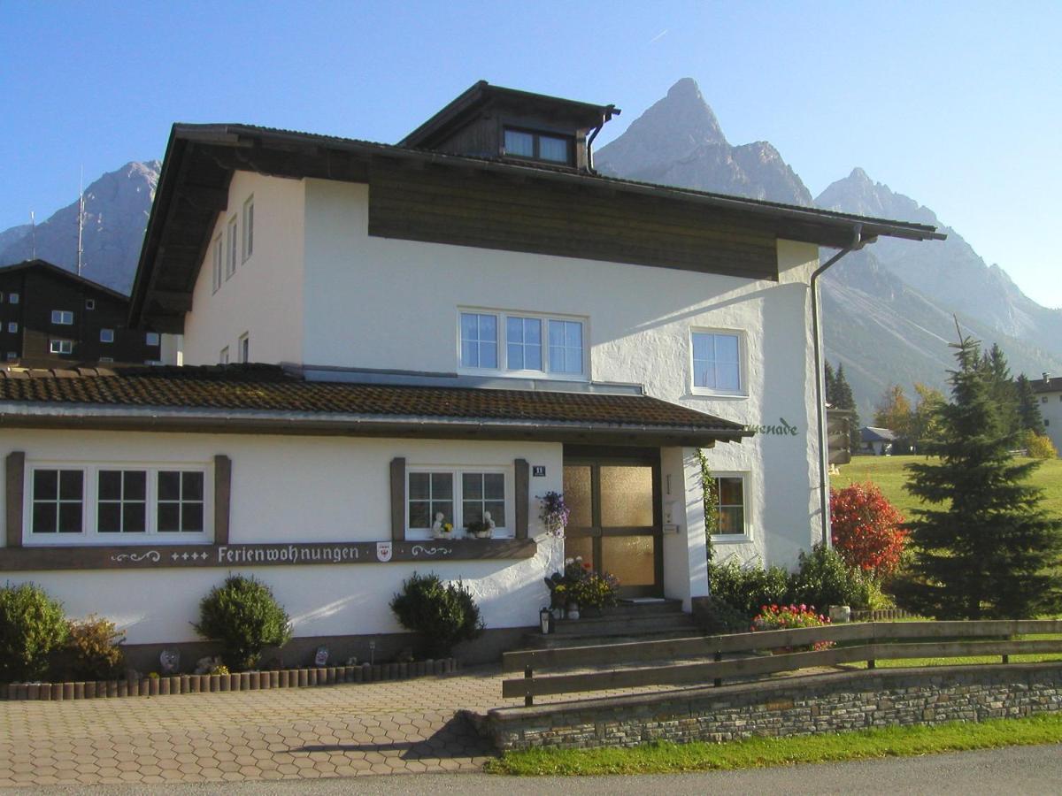 Appartements Loisachpromenade Ehrwald Buitenkant foto